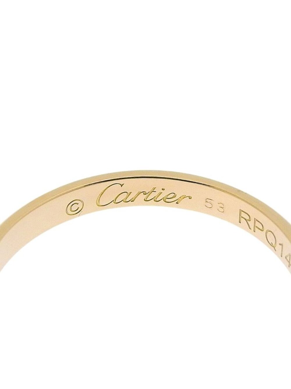 Cartier 1895 Classic Wedding 18k Yellow Gold Ring - Picture 6 of 10